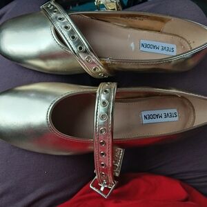 Steve Madden Gold Women's Shoes